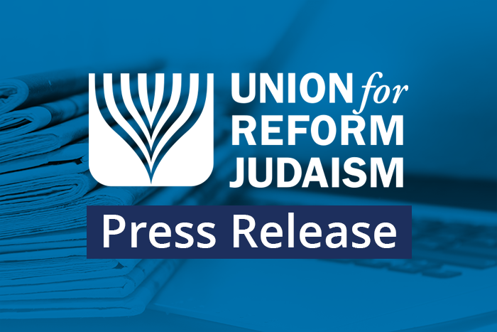 URJ Press Release